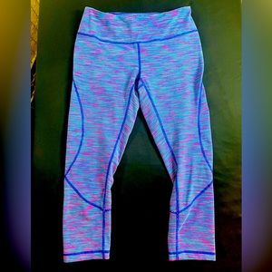 ZELLA Multi-color Workout Spandex Capri Leggings, Sz Small